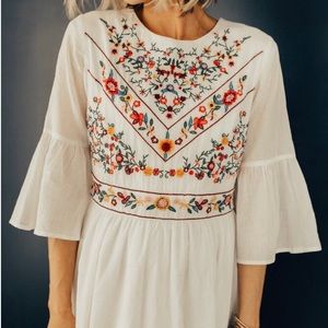 The DeMille Embroidery Dress